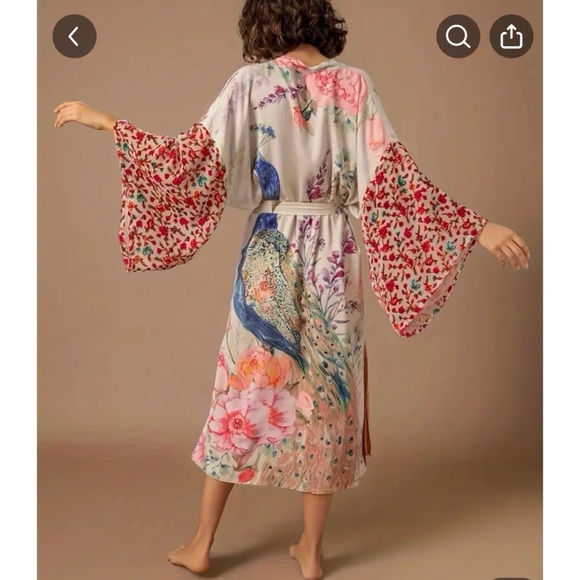 Japanese kimono robe NWT - Picture 2 of 5